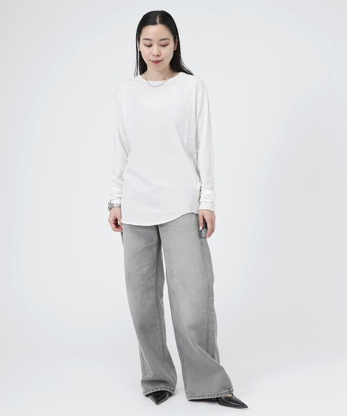 AP STUDIO（エーピーストゥディオ）の「New Distortion T-sh（Tシャツ/カットソー・レディース・ホワイト・FREE）」の4枚目の写真