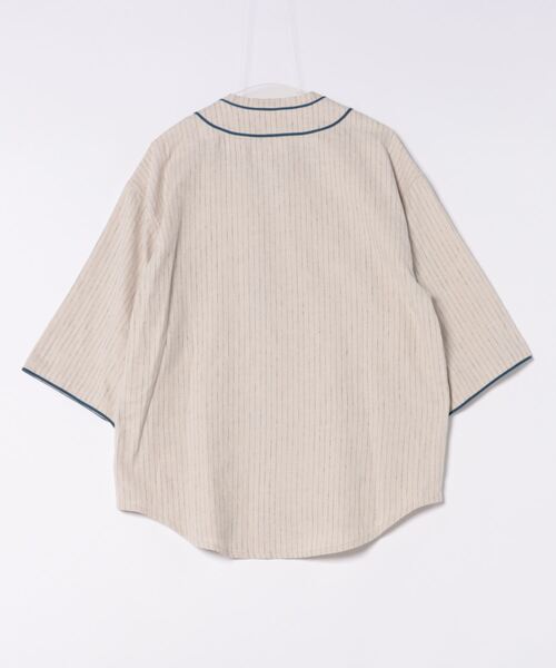GYPSY&SONS(ジプシーアンドサンズ)の「BASE BALL SHIRTS ベースボールシャツ(シャツ/ブラウス・メンズ・オフホワイト・LARGE/MEDIUM)」の2枚目の写真