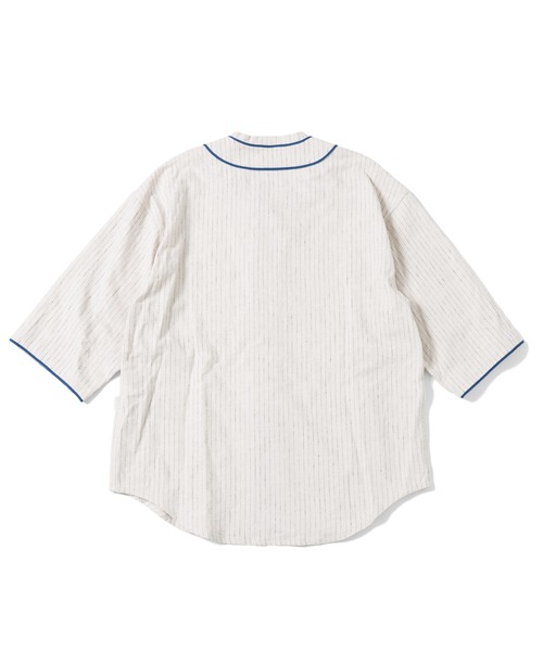 GYPSY&SONS(ジプシーアンドサンズ)の「BASE BALL SHIRTS ベースボールシャツ(シャツ/ブラウス・メンズ・オフホワイト・LARGE/MEDIUM)」の4枚目の写真