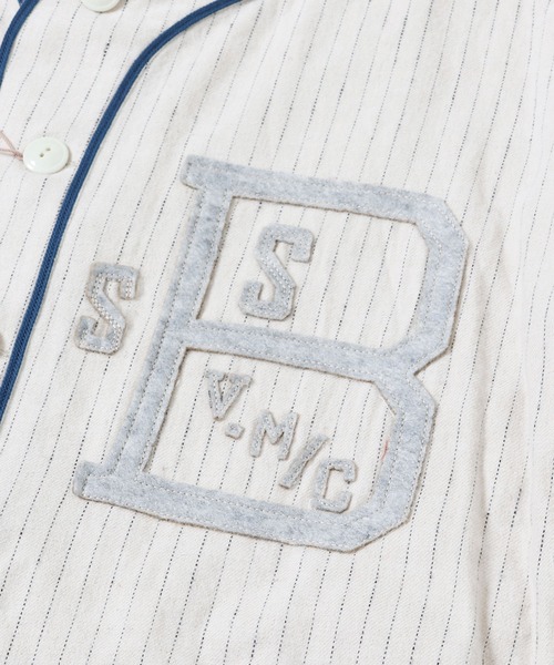 GYPSY&SONS(ジプシーアンドサンズ)の「BASE BALL SHIRTS ベースボールシャツ(シャツ/ブラウス・メンズ・オフホワイト・LARGE/MEDIUM)」の6枚目の写真