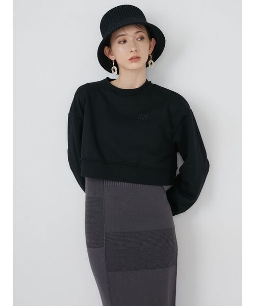 MURUA（ムルーア）の「ドライニットバケットハット（ハット・レディース・ブラック/ホワイト・FREE）」の18枚目の写真