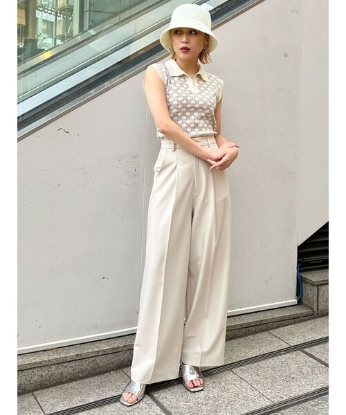 MURUA（ムルーア）の「ドライニットバケットハット（ハット・レディース・ブラック/ホワイト・FREE）」の11枚目の写真