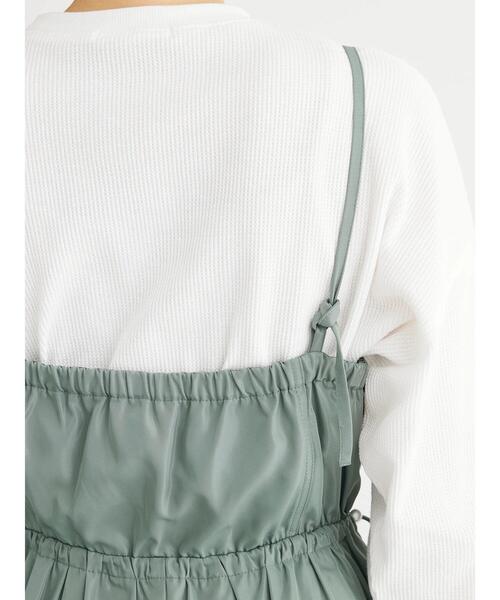 Sugar spoon（シュガースプーン）の「・SUGAR　SPOON　コルセット風キャミワンピース（ワンピース・レディース・アイボリー/カーキ/ブラック・FREE）」の15枚目の写真