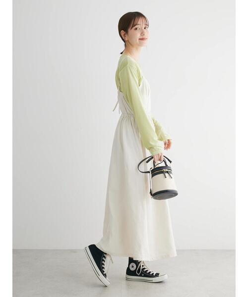 Sugar spoon（シュガースプーン）の「・SUGAR　SPOON　コルセット風キャミワンピース（ワンピース・レディース・アイボリー/カーキ/ブラック・FREE）」の18枚目の写真