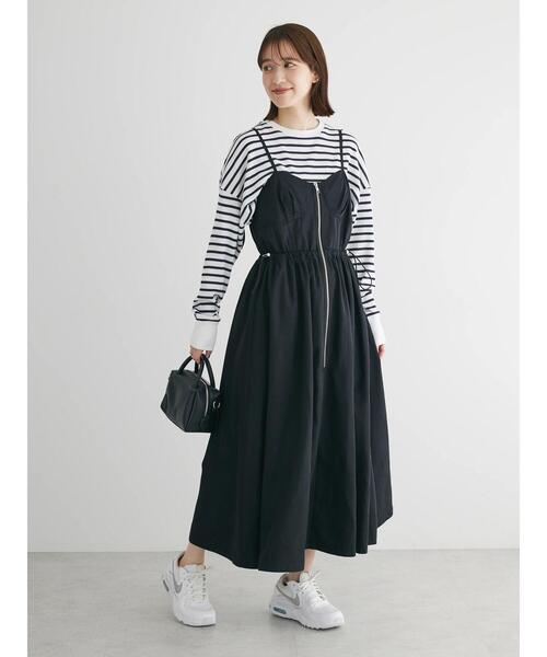 Sugar spoon（シュガースプーン）の「・SUGAR　SPOON　コルセット風キャミワンピース（ワンピース・レディース・アイボリー/カーキ/ブラック・FREE）」の19枚目の写真