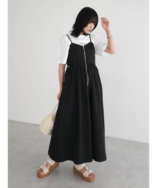 Sugar spoon（シュガースプーン）の「・SUGAR　SPOON　コルセット風キャミワンピース（ワンピース・レディース・アイボリー/カーキ/ブラック・FREE）」の21枚目の写真