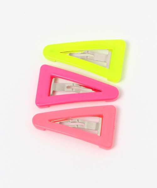 LOWRYS FARM（ローリーズファーム）の「サンカク３Ｐヘアピン　103966（ヘアピン・キッズ・イエロー系その他/ホワイト/その他1/ブルー系その他/ピンク/グリーン/レッド/ブルー・FREE）」の8枚目の写真