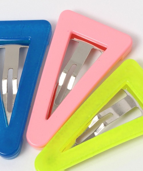 LOWRYS FARM（ローリーズファーム）の「サンカク３Ｐヘアピン　103966（ヘアピン・キッズ・イエロー系その他/ホワイト/その他1/ブルー系その他/ピンク/グリーン/レッド/ブルー・FREE）」の16枚目の写真