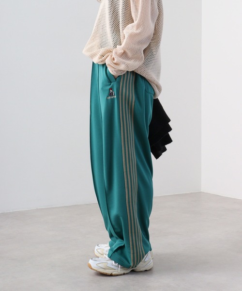 Red Cap Girl（レッドキャプガール）の「REDCAPGIRL ジャージトラックパンツ（その他パンツ・メンズ・グリーン/アイボリー/ブラック・M/LL/L）」の3枚目の写真