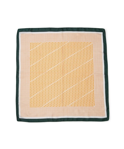 VIS(ビス)の「アソート柄スカーフ70cm(バンダナ/スカーフ・レディース・ブラック/オレンジ・FREE)」の7枚目の写真