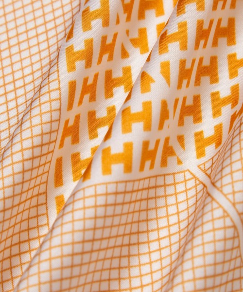 VIS(ビス)の「アソート柄スカーフ70cm(バンダナ/スカーフ・レディース・ブラック/オレンジ・FREE)」の5枚目の写真