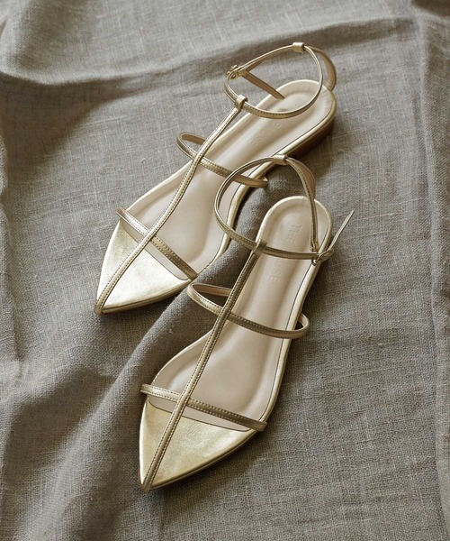 THE PAUSE（ザ ポーズ）の「【THE PAUSE】スクエアストラップサンダル  