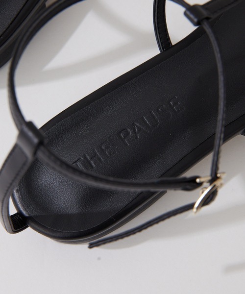 THE PAUSE(ザ ポーズ)の「【THE PAUSE】クロスストラップサンダル(サンダル・レディース・ゴールド/ブラック・37/36/38)」の9枚目の写真