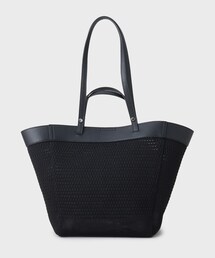 ◆【A4収納可能／フライ型】ニットバッグ