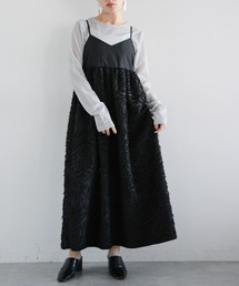 フリンジキャミワンピース