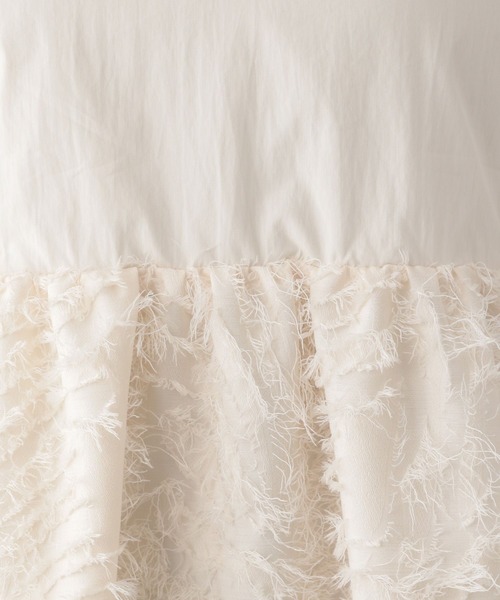 RAGEBLUE（レイジブルー）の「フリンジキャミワンピース（ワンピース・レディース・ホワイト/ブラック・FREE）」の14枚目の写真