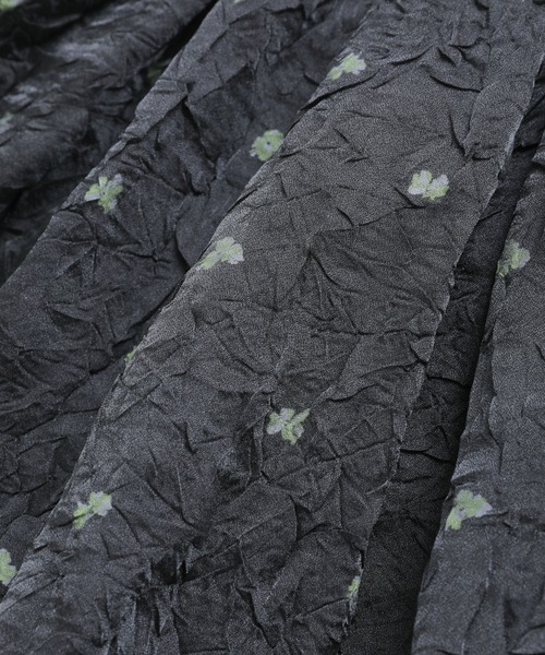 【セール】前後2WAY表面変化シアープリントブラウス（シャツ/ブラウス）｜nano･universe（ナノユニバース）