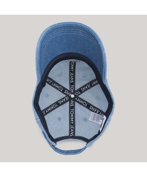 tommy jeans（トミー ジーンズ）の「ヘリテージデニムキャップ（キャップ・メンズ・ブルー・FREE）」の4枚目の写真