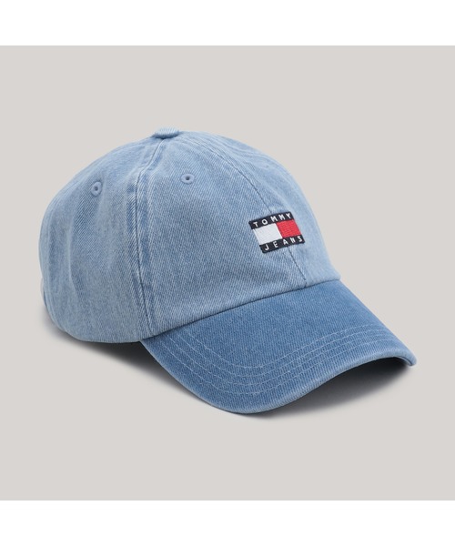 tommy jeans（トミー ジーンズ）の「ヘリテージデニムキャップ（キャップ・メンズ・ブルー・FREE）」の8枚目の写真