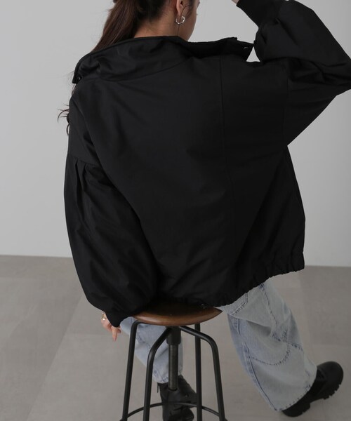 FREE'S MART（フリーズマート）の「中綿スタンドブルゾン（ブルゾン・レディース・ホワイト/ブラック/カーキ・FREE）」の10枚目の写真