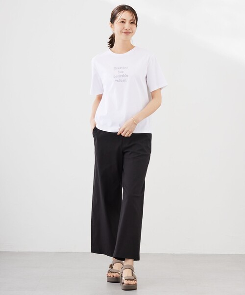 J.PRESS(ジェイプレス)の「ロゴTシャツ(Tシャツ/カットソー・レディース・ダルブルー系/オレンジ系/ホワイト系/ブラック系1・LARGE/MEDIUM)」の20枚目の写真