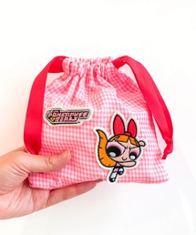 FLAPPER | The Powerpuff Girls×Flapperアップリケ巾着ポーチ(ポーチ)