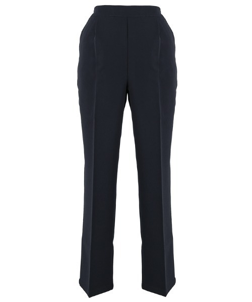 coca(coca)(コカ)の「セットアップ対応タックテーパードパンツ(スラックス・レディース・ネイビー/グレイッシュベージュ・L/M)」の12枚目の写真