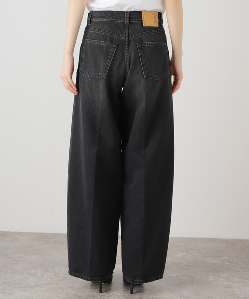 Charles Chaton（シャルルシャトン）の「BETHANY Jeans MID BLACK │ HAIKURE（デニムパンツ・レディース・ブラック・23/24）」の5枚目の写真