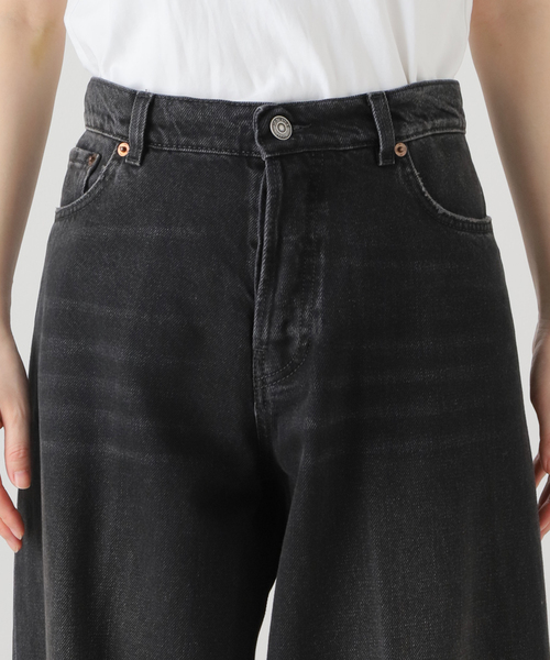 Charles Chaton（シャルルシャトン）の「BETHANY Jeans MID BLACK │ HAIKURE（デニムパンツ・レディース・ブラック・23/24）」の6枚目の写真