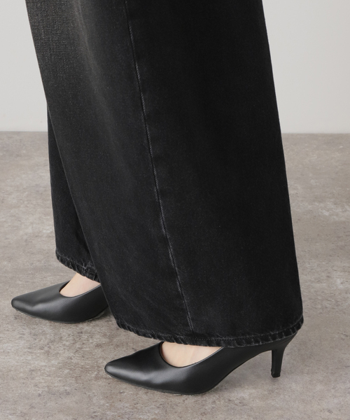 Charles Chaton（シャルルシャトン）の「BETHANY Jeans MID BLACK │ HAIKURE（デニムパンツ・レディース・ブラック・23/24）」の14枚目の写真