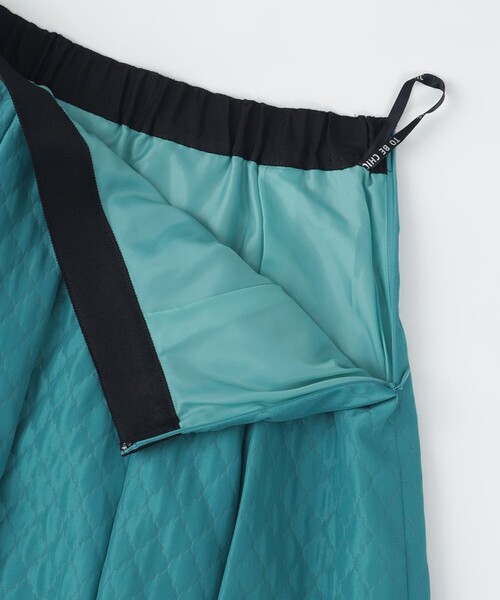 【セール】キルティングライクジャカード タックスカート（スカート）｜TO BE CHIC（トゥー ビー シック）