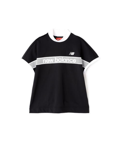 New Balance Golf(ニューバランスゴルフ)の「【new balance golf】接触冷感 フレンチスリーブ モックネック プルオーバー (WOMENS SPORT)(Tシャツ/カットソー・レディース・ブラック/ホワイト・LARGE/MEDIUM/SMALL)」の8枚目の写真