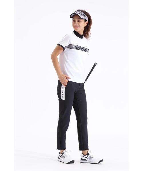 New Balance Golf(ニューバランスゴルフ)の「【new balance golf】接触冷感 フレンチスリーブ モックネック プルオーバー (WOMENS SPORT)(Tシャツ/カットソー・レディース・ブラック/ホワイト・LARGE/MEDIUM/SMALL)」の11枚目の写真