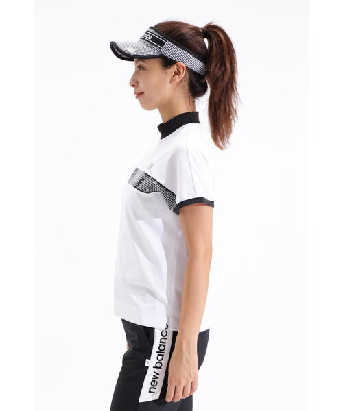 New Balance Golf(ニューバランスゴルフ)の「【new balance golf】接触冷感 フレンチスリーブ モックネック プルオーバー (WOMENS SPORT)(Tシャツ/カットソー・レディース・ブラック/ホワイト・LARGE/MEDIUM/SMALL)」の14枚目の写真