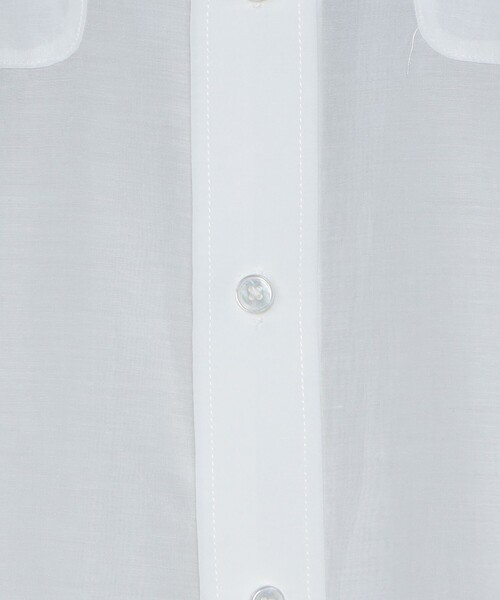 美品 H エイチ B&Y 2,8万 ユナイテッドアローズ コットンシルク シャツ H BEAUTY&YOUTH UNITED ARROWS（エイチビューティーアンドユース