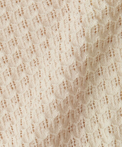 Steven Alan（スティーブンアラン）の「＜Steven Alan＞ジグザグ アイレット ニット（ニット/セーター・レディース・ダークグレー/オリーブ/オフホワイト・FREE）」の7枚目の写真