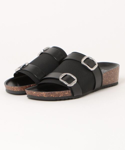 【ITALIAN SHOEMAKERS】ダブルベルトフットベッドサンダル(942210)