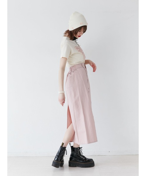 jouetie（ジュエティ）の「【ZOZOTOWN限定】バタフライドッキング Tシャツ（Tシャツ/カットソー・レディース・ピンク/ブラック/オフホワイト・MEDIUM）」の15枚目の写真