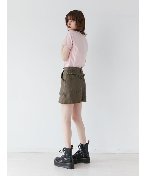 jouetie（ジュエティ）の「【ZOZOTOWN限定】バタフライドッキング Tシャツ（Tシャツ/カットソー・レディース・ピンク/ブラック/オフホワイト・MEDIUM）」の22枚目の写真