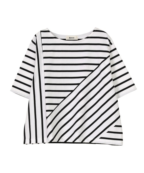 ZUCCa（ズッカ）の「マリンボーダー / Tシャツ / S（Tシャツ