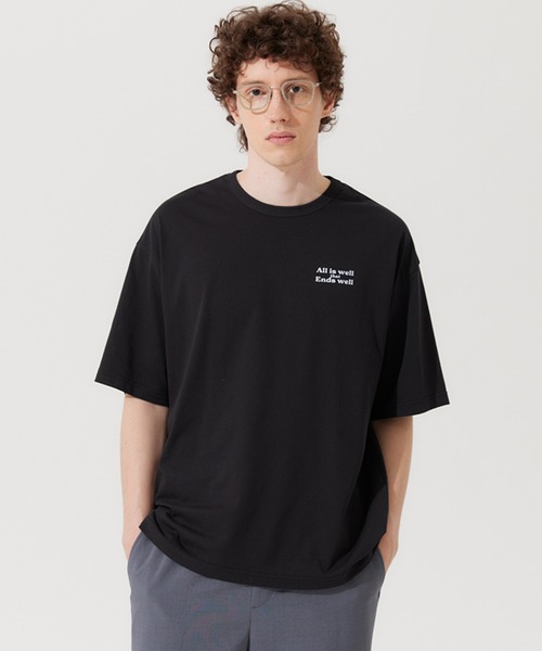 coca（coca）（コカ）の「接触冷感 吸水速乾 抗菌消臭 バックプリントTシャツ（Tシャツ/カットソー・メンズ・ブラック/ホワイト・XL/L/M）」の4枚目の写真