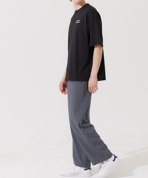 coca（coca）（コカ）の「接触冷感 吸水速乾 抗菌消臭 バックプリントTシャツ（Tシャツ/カットソー・メンズ・ブラック/ホワイト・XL/L/M）」の5枚目の写真