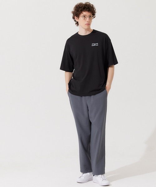 coca（coca）（コカ）の「接触冷感 吸水速乾 抗菌消臭 バックプリントTシャツ（Tシャツ/カットソー・メンズ・ブラック/ホワイト・XL/L/M）」の7枚目の写真