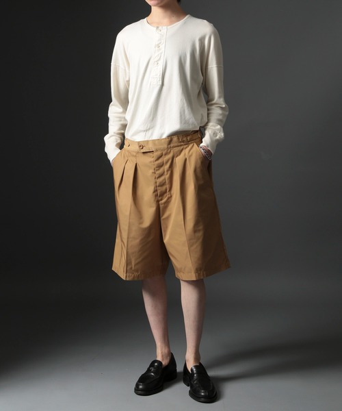 MAISON CLUB（メゾンクラブ）の「【MAISON CLUB】British ARMY TWILL 80's Gurkha Shorts ブリティッシュグルカショーツ　/MILITARY　ミリタリー（カーゴパンツ・メンズ・カーキ/ブラック/ベージュ・34/32/30）」の16枚目の写真