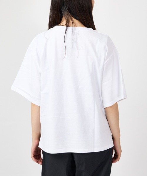 MOOMIN(ムーミン)の「MOOMIN / ムーミン ケサクッカ 刺繍 ビッグ Tシャツ Big TEE WNI(Tシャツ/カットソー・レディース・オリーブドラブ/ベージュ/ホワイト・FREE)」の5枚目の写真