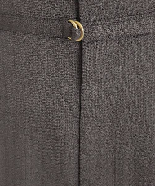 index（インデックス）の「ストレッチベルテッドテーパードパンツ【吸水速乾／防シワ／洗濯機洗い可】（その他パンツ・レディース・チャコールグレー/ネイビー系5/ブルー系その他7/ブラック/ナチュラル・40/38/42/36）」の11枚目の写真