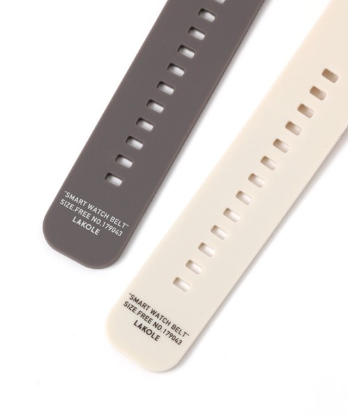 LAKOLE（ラコレ）の「スマートウォッチ / 127945（デジタル腕時計・レディース・ベージュ/チャコール/ブラック/アイボリー・FREE）」の9枚目の写真