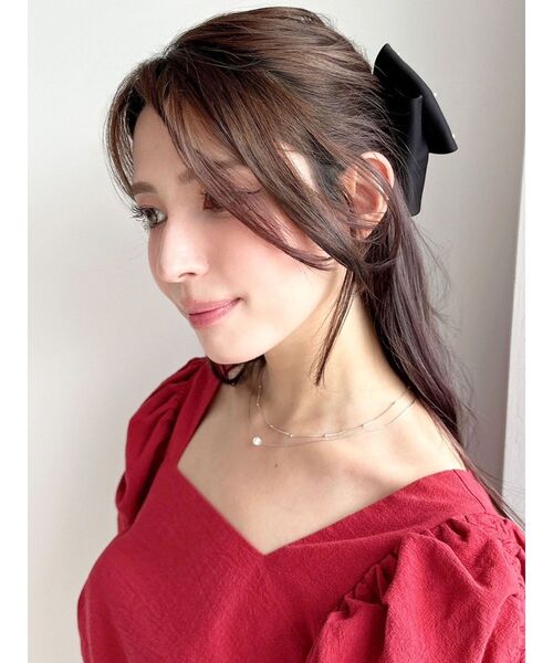 RESEXXY（リゼクシー）の「ボールチェーンコンビパールネックレス（ネックレス・レディース・ゴールド/シルバー・FREE）」の3枚目の写真