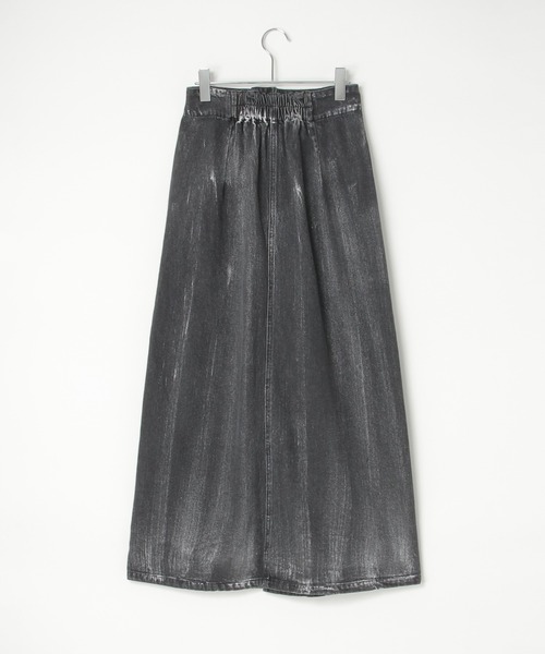 notch.(ノッチ)の「箔プリントデニムスカート(デニムスカート・レディース・ブラック/ブルー系その他/オフホワイト・M)」の21枚目の写真