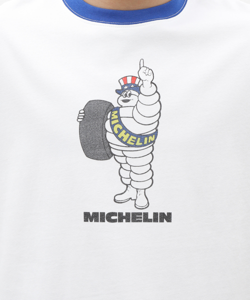 417 EDIFICE(フォーワンセブンエディフィス)の「MICHELIN Tシャツ5(Tシャツ/カットソー・メンズ・ホワイト・X-LARGE/MEDIUM/LARGE)」の16枚目の写真